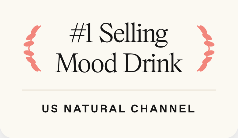 #1 Selling Mood Drink in the US Natural Channel
